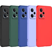 Liquid Silicone Case for Xiaomi Redmi Note 12 Pro Plus Note 12s Global Soft Fundas POCO X5 PRO 5G Matte Basic Cover Caqas