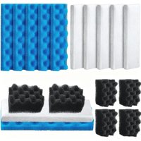 6Pcs Aquarium Filtration Sponge Filter Pad for Evergreen Biological Foam for Fluval 406 407