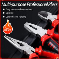 Hot Selling Items Electric Wire Pliers Large Opening Sharp Multifunction Tool for Cutting Twisting Gripping Metal Wires Heavy