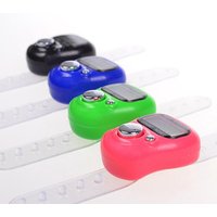 Electronic Digital LCD Finger Ring Tally Counter Mini Row Button Clicker Hand Held Counter Ring For Sewing Knitting Weave Tool