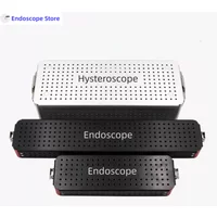 Medical Endoscope Endoscopy Instruments Disinfection Case Box Basket Cage Autoclave PPSU With Silicone Card Slot