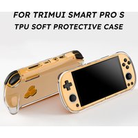 For Trimui Smart Pro S TPU Protective Case Wear-Resistant Waterproof Anti Drop Soft Transprent Protective Case Cover