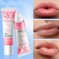 5X Niacinamide Plumping Lip Mask – Intense Hydration & Anti-Dryness for Soft, Pink Lips | Care Chapped Lips Overnig 10g/pc