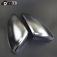 For VW Passat B8 2019-2023 Chrome Rear View Mirror Covers Caps Mirror Case Cover Carbon Look Bright Matte Chrome Cover