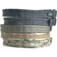Tactical 1.5 inch Combat Belt Quick Release Buckle MOLLE Hunting Sport Mens Belt Durable Outdoor Wargame