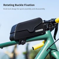 Magnetic Bike Bag, Top Tube Bag for Mountain Bikes, Large Capacity Road Bike Additions for Cycling