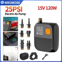 Pompe électrique rechargeable 25 PSI pour planche à pagaie gonflable, pagaie électrique, pompe électrique portable pour kayaks et bateaux