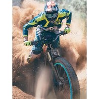 AliExpress NONE NEW KETELES K800 Electric Fat Tire Mountain Bike 52V 32Ah Dual Motor E-Bike Full Suspension Electric Bicycle 4.0 Inch LCD Display Hydraulic Disc Brakes