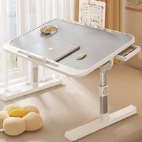 Laptop Desk Foldable Bed Table Adjustable Computer Desk Office Desk Children's Study Desk Bedroom Living Room Desk Adjustable