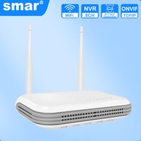 Smar 8CH WiFi NVR réseau sans fil enregistreur vidéo prise en charge Onvif H.265 NVR pour système de caméra de Surveillance de sécurité domestique ICSEE