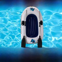 2026 New PVC Inflatable Kayak Thickened Non-slip Outdoor Fishing Boat Water Entertainment Single Person Rafting Canoeing