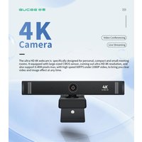 4K UHD 60fps 10x Zoom Auto Focal USB Webcam For Video Conference Online Teaching Boardcast Digital Camera Web Cam