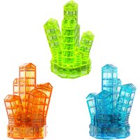 MOC Raiders Game Energy Crystal Model Building Blocks Crystal-Neon Green Blue And Orange Color Brick Toy Gift