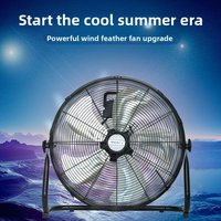 High-power Commercial Floor Fan Climbing Powerful Electric Fa n Industrial Site F an Floor Fan Household Desktop Electric Fan