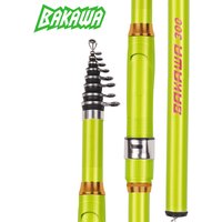 BAKAWA 3m popular model soft rod slightly portable rock fishing rod telescopic road spinning wheel feeder carp fishing Travel