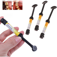 A1 A2 A3 Dental Light Curing Composite Resin 3 Colors for Tooth Cavity Filling and Anterior Repair Dental Restorative Material