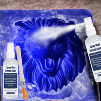 Epoxy Mold Release Spray, Smooth Demolding Formula for Silicone, Resin and Candle Molds
