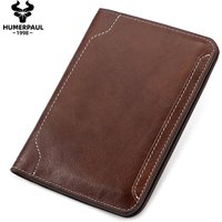 Genuine Leather Passport Holder Cover Wallet Travel Essentials RFID Credit Card Holder Men Women International Travel Accessorie