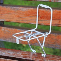 20 Inch Folding Mountain Bike Front Rack Aluminum Alloy Basket V Brake Bicycle Accessories Easy Installation