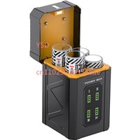 Intelligent 4-Slot Lithium Battery Charger | Independent Battery Level Display for 18650 21600 - Battery not included