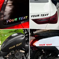AliExpress NONE 1PC Custom Car Window Sticker Cool Fonts Waterproof DIY Vehicle Bumper Motorcycle Bicycle Scooter Helmet Durable Vinyl Decals