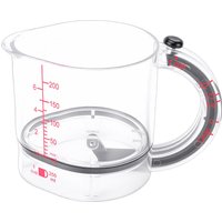 Adjustable Measuring Cup 4 in 1 Multi Functional with Base for Cooking Baking Ingredients Cooking Adjustable Measuring Cup