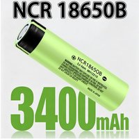 3400mAh 3.7v NCR18650B Lithium Rechargeable Battery for Battery Pack flashlight Electric tools Flat head 1~10pcs
