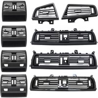LHD RHD avant Central gauche droite arrière climatiseur chromé Grille de ventilation panneau de sortie pour BMW série 5 F10 F11 2010-2017