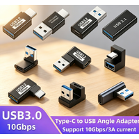 Adaptateur universel USB 3.0 OTG Type C, convertisseur USB C mâle vers USB-A mâle femelle pour Macbook Huawei Samsung Xiaomi Ipa