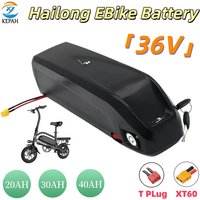 100% New Hailong 36v 40Ah 50Ah Li-Ion Batterie Electric Bicycle Battery Pack BMS Built in High-Quality Power Motor+Charger P108