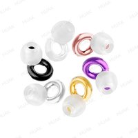 HUAK Plus Ear Plugs - 4size Ear Tips in XS/S/M/L - High-Fidelity Reusable Concerts & Festivals, Live Events, Musicians, DJs