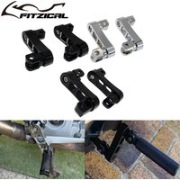 Motorcycle 360° Passenger Footpegs Mount Kit Highway Pegs Male Mount Clamp Support Extensions Bracket For Harley Touring Softail