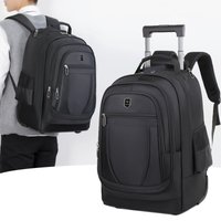 Large Capacity Trolley Backpack With wheels wheeled Backpack Travel Rolling luggage Business Laptop carry on hand Luggage Bags