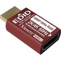 HDMI EDID Emulator 1080P 60Hz RGB Default, UHD Dummy Display Adapter for Remote Access, GPU Rigs, KVM, 4K/2K Ultra-Wide