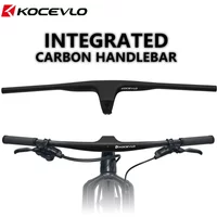 KOCEVLO MTB CARBON Handlebar Negative 17° 50-90MM For Efficient Integrated Handlebar For MTB (XC, Marathon) 740MM