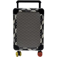 Checkered Pattern Luggage Set (20", 24", 26") - Luxury Brand Design, Shock-Resistant Carry-On & Suitcases