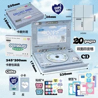 80 Pockets Sweet American Photocard Cover Case Retro Fashion Kpop Photocard Album Collection Binder DVD Photo Card Organizer