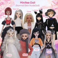 BJD Doll 1/4 Minifee Normal Skin Nude Doll Special Sale Ball joint dolls Gift Girl MA Dolls