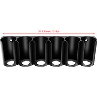 Support mural en silicone pour RV, organisateur de pistolets à calfeutrer à 2/4/6 compartiments, support de rangement de garage pour cartouches, ordonné et efficace