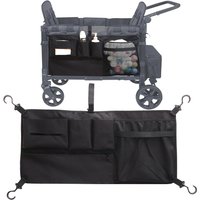 Universal wonderfold wagon net storage W2 W4 stroller organizer bag mesh organizer wheelchair accessories