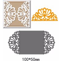 Lace Greeting Card Metal Cutting Dies Stencils Die Cut DIY Scrapbooking Album Paper Card Embossing