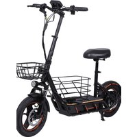 AliExpress FREEBOY EScooters New H14 600W Motor 36V10AH Battery With Cargo Basket Electric Bike Urban Adult Commuting 14-inch Tire Electric Scooter