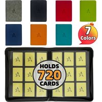 9-Pocket Card Binder (720 Cards) – Black/ Industrial-strength storage Card Folder for MTG, TCG, Sports Cards, Collector's dream