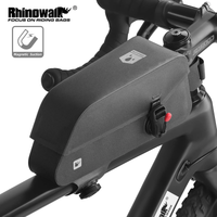 Quick Release Bicycle Top Tube Bag Magnetic Bike Front Frame Storage Bag Waterproof MTB Road Bike Front Frame Structured Bag