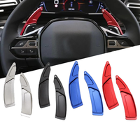 For Peugeot Shift Paddle 3008 2008 5008 508 308 208 GT SW Aluminum Car Steering Wheel DSG Extender Shifter Paddles Stickers 2pcs
