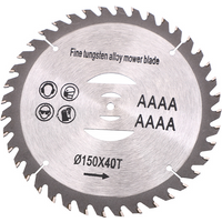 6inch 150mm Cutting Disc Mini Circular Saw Blade For Wood Plastic Metal Rotating Cutting Tools 40 Teeth xs107-13