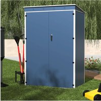 AliExpress NONE Steel Metal Storage Shed House for Bike Backyard Garden Rodent Proof Outdoor Tool Storage Solution