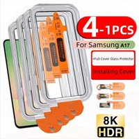 For Samsung A17 Screen Protector A56 5G A36 A55 A07 A16 A26 A54 A52 A53 A15 A35 A25 S25 Ultra S24 S23 S22 Plus S24 FE HD Glass