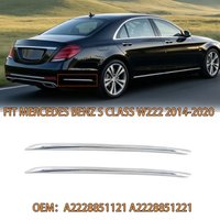 Rear Bumper Chrome Molding Left or Right 2228851121 2228851221 For Mercedes Benz S Class W222 2014 2015 2016 2017 2018 2019 2020
