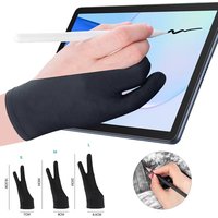 Two-finger Drawing Glove Artist Gloves Anti-touch Screen Drawing Graphics For Apple iPad Tablet Sketch Smudge Guard Palm Gloves